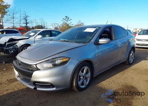 2015 Dodge Dart Sxt из США, поврежденный, VIN 1C3CDFBB7FD174303